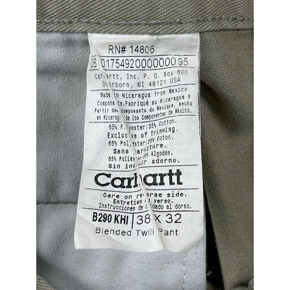 Carhartt blended twill